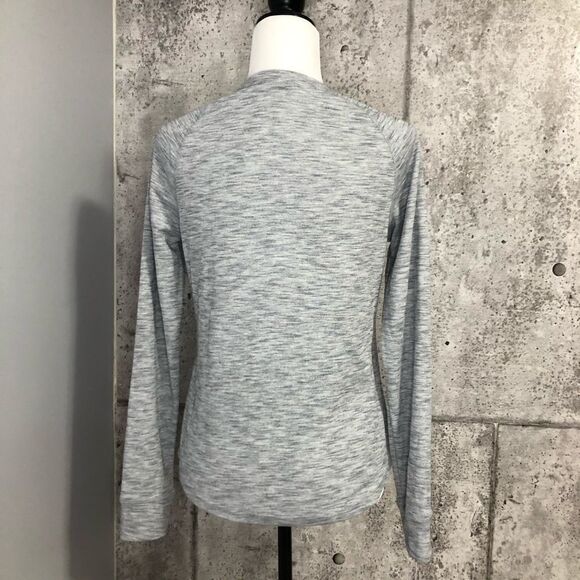 𝅺🆕 WOODS Kelsall Henley Long Sleeve Gray Mist - Picture 4 of 12
